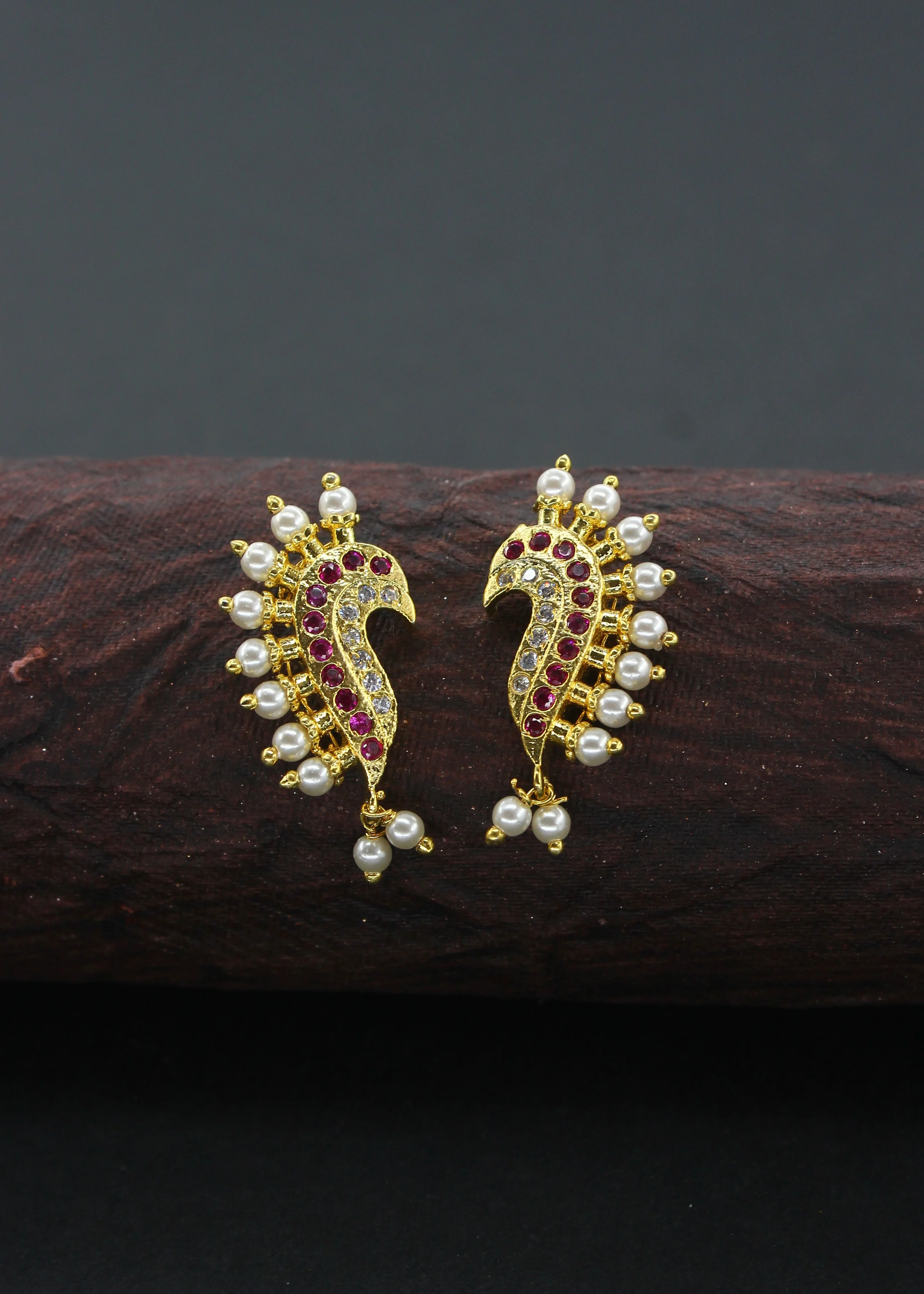 PUNERI MOTI DROPLET EARRINGS - Image 3