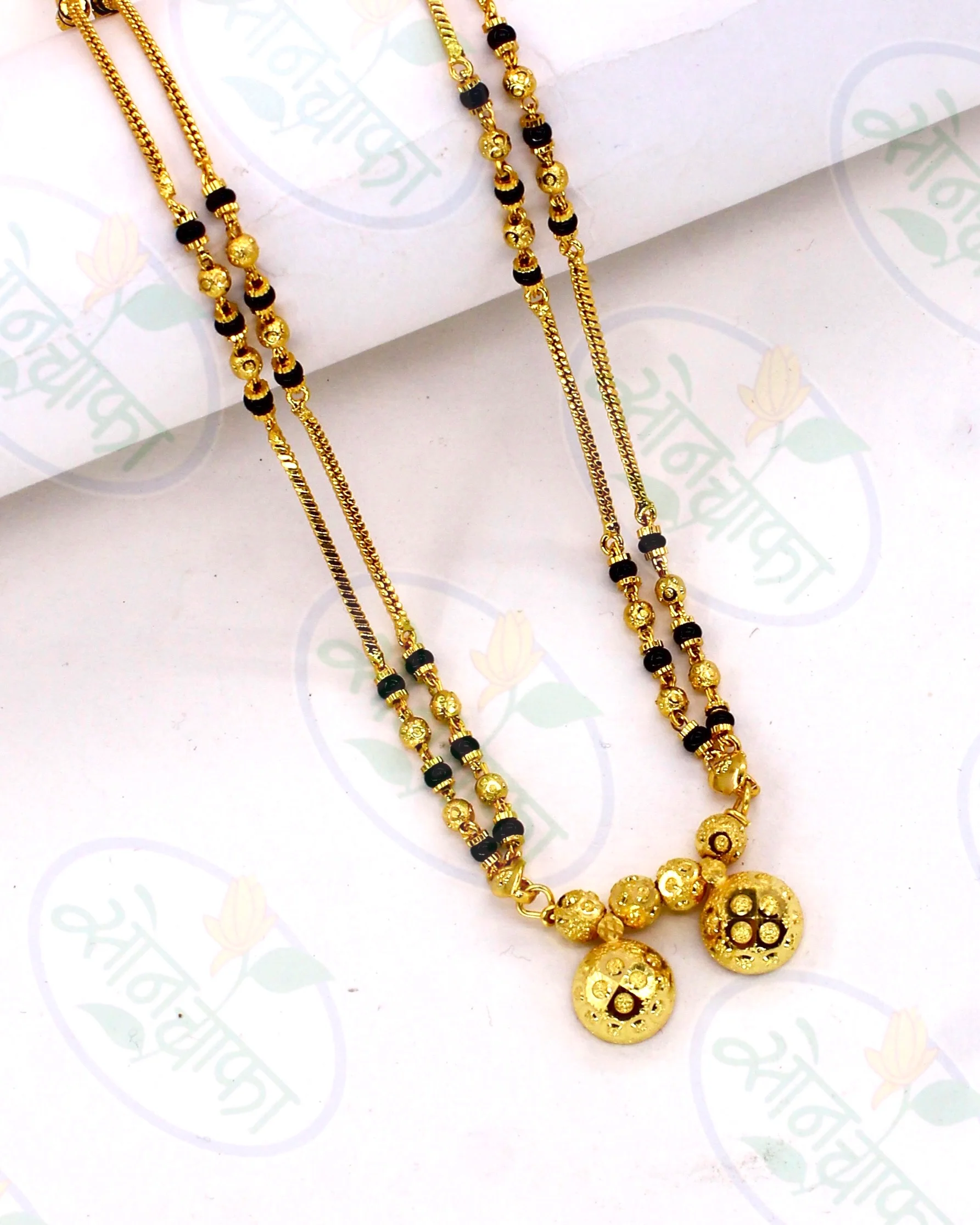STUNNING GOLD PLATED MANGALSUTRA