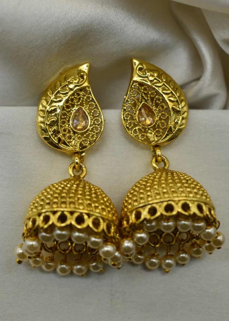 TRENDY DESIGNER JHUMKI EARRINGS - Image 7