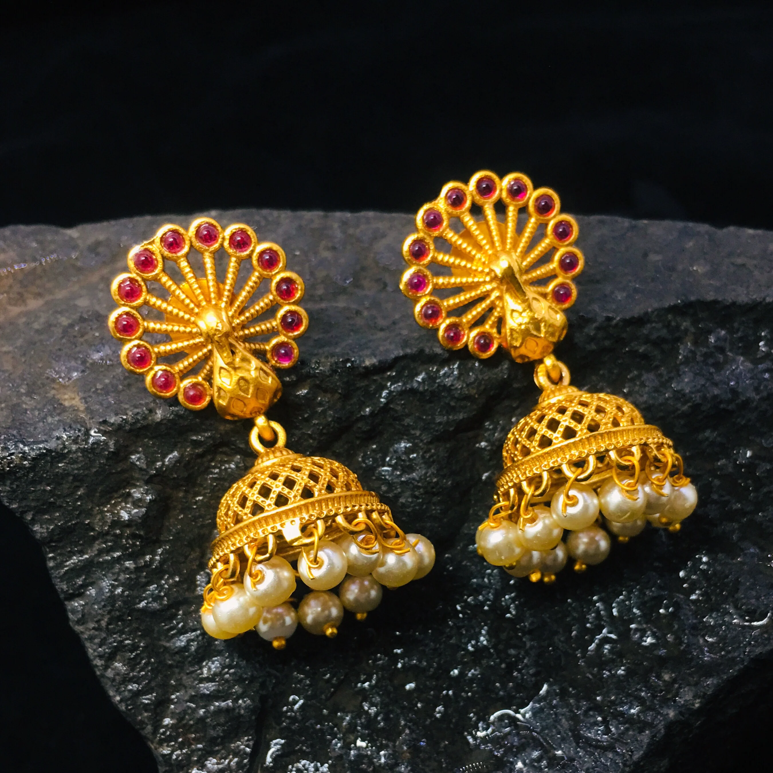 MORAKSHI JHUMKI EARRING - Image 10