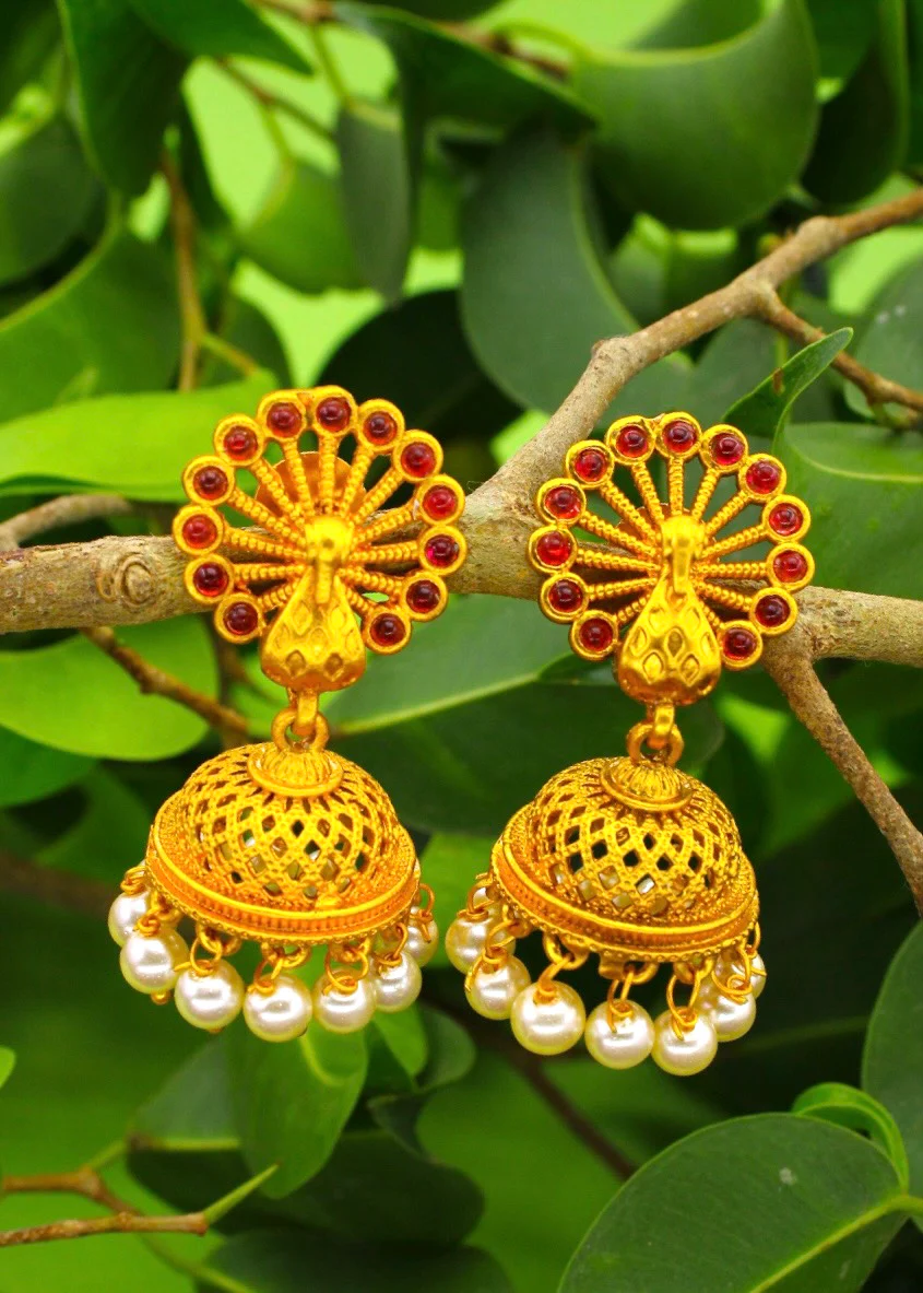 MORAKSHI JHUMKI EARRING - Image 4