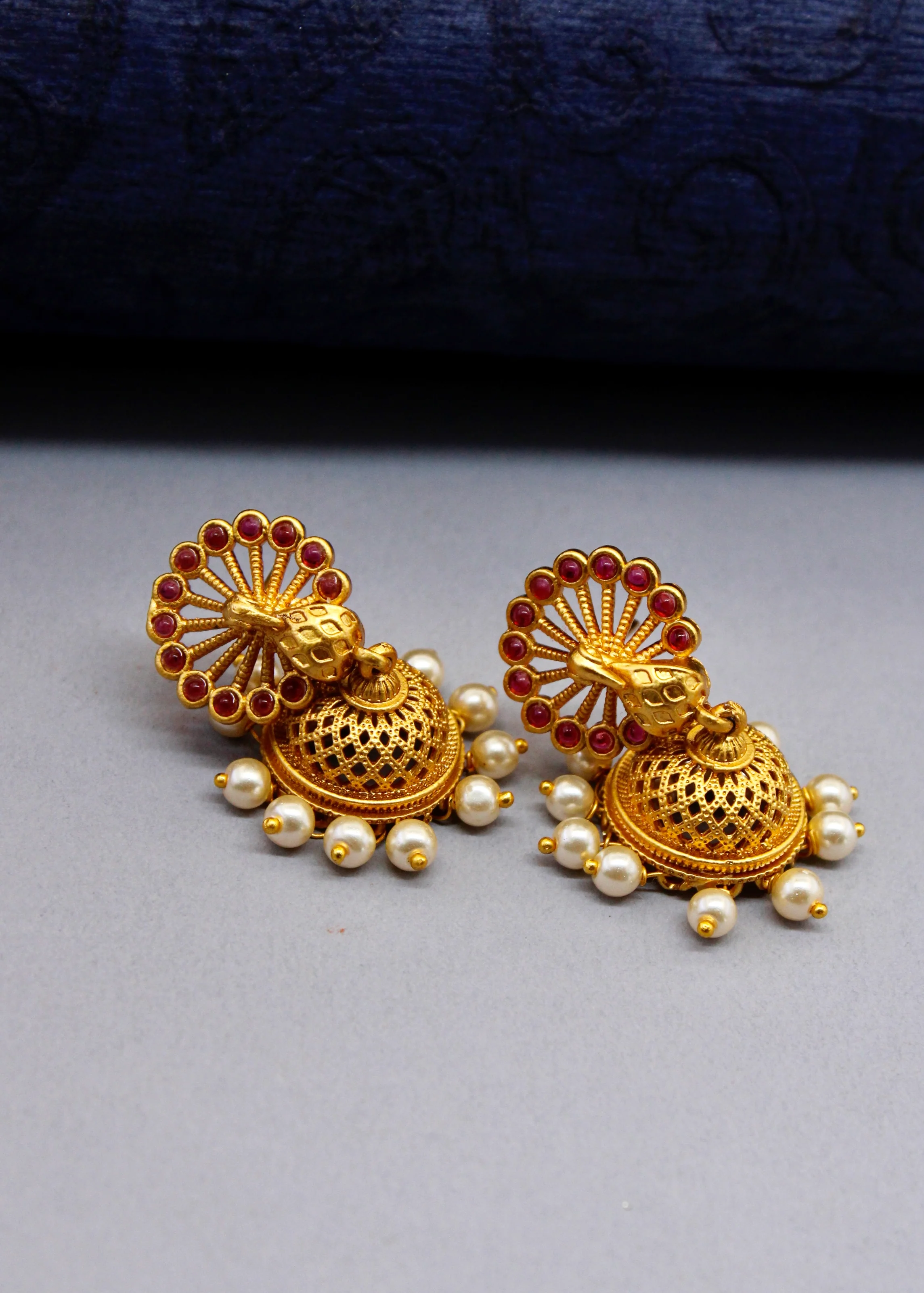 MORAKSHI JHUMKI EARRING - Image 8