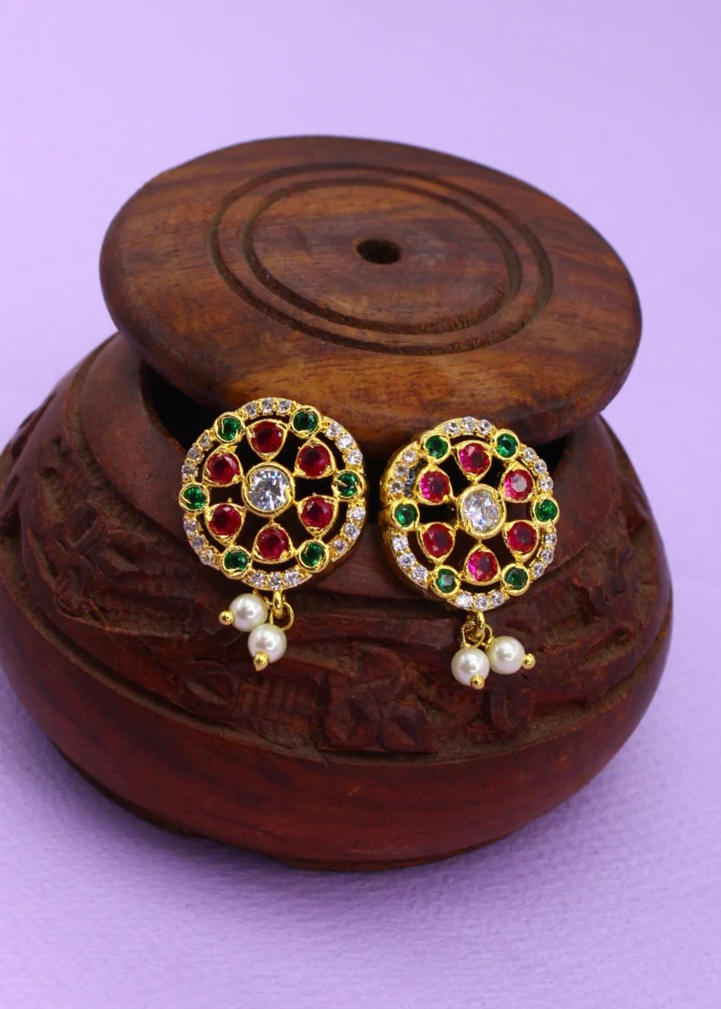 PEARL BEADS STUD - Image 4
