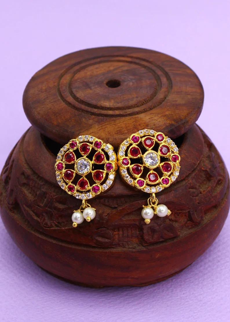 PEARL BEADS STUD - Image 7