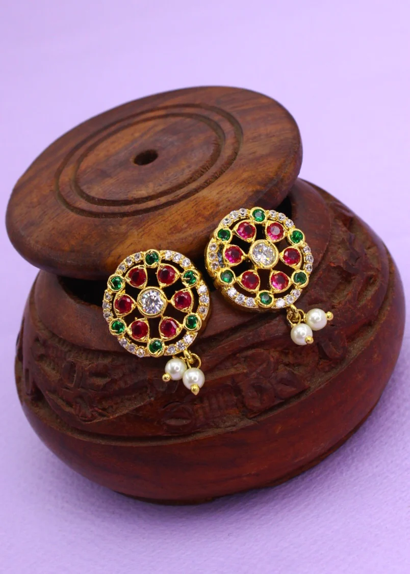 PEARL BEADS STUD - Image 8
