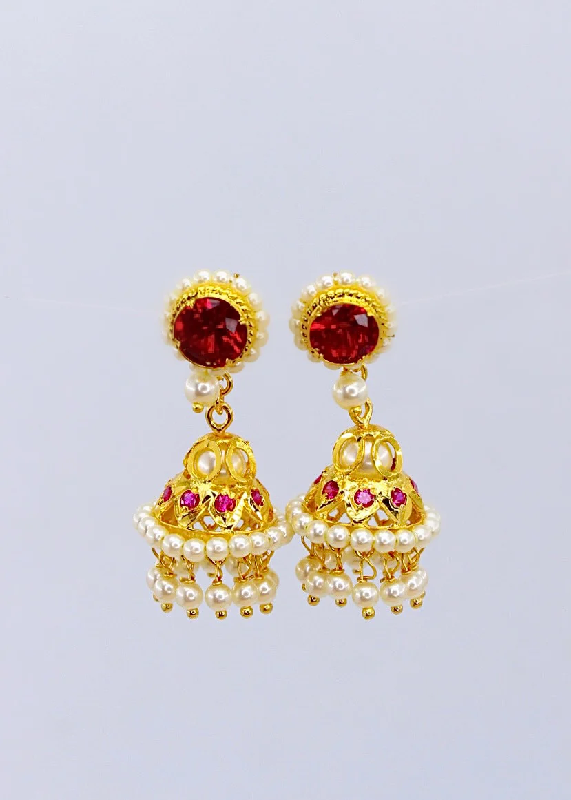 IMPRESSIVE MOTI JHUMKI - Image 3