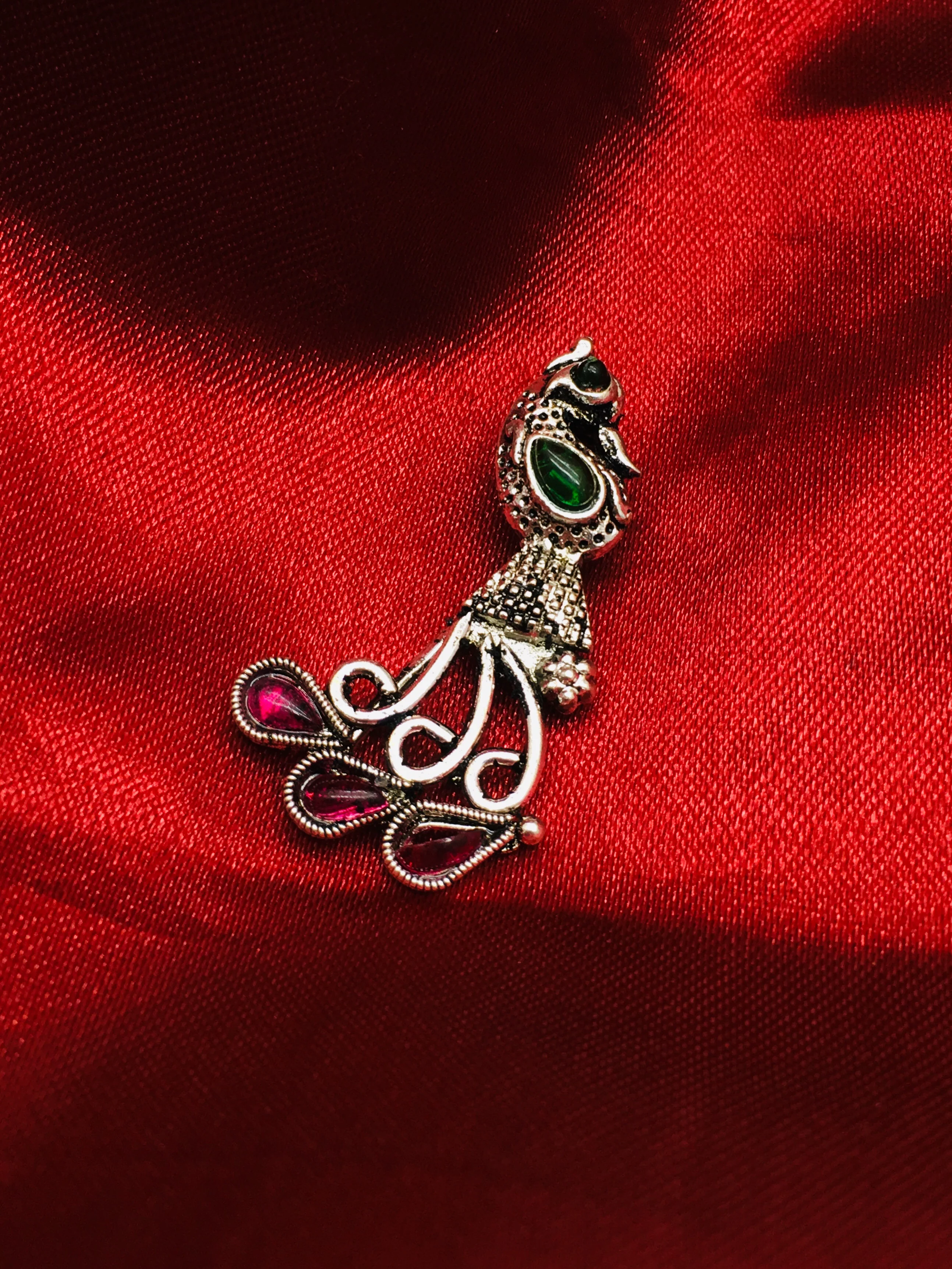 FASHIONABLE OXIDISED NATH - Image 4