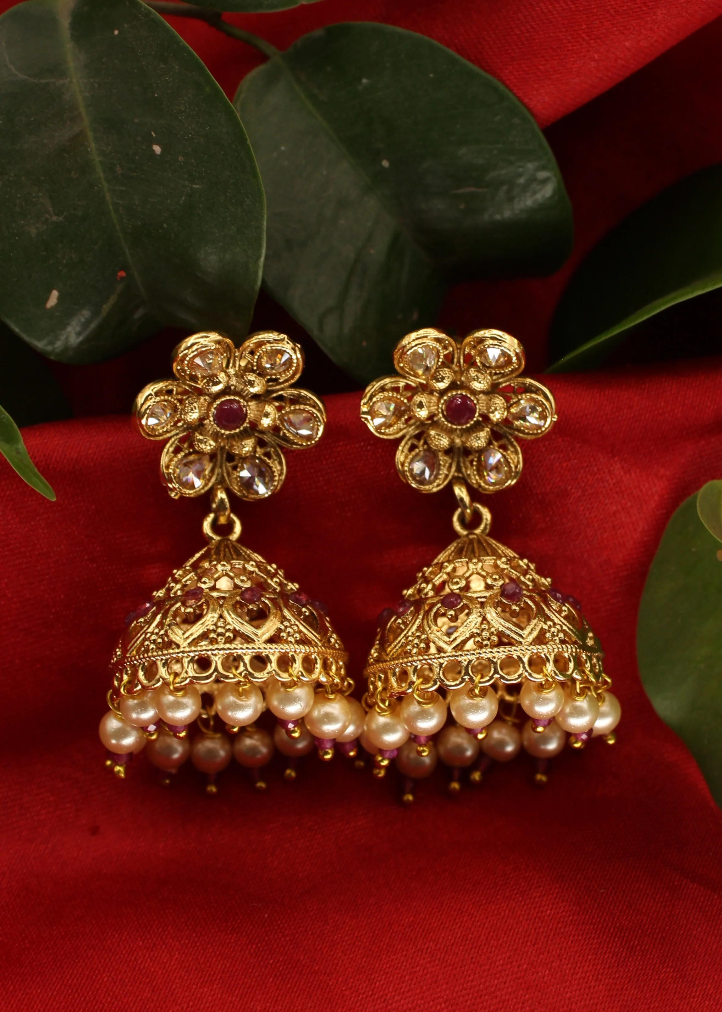 FANCY FLORET JHUMKI - Image 10