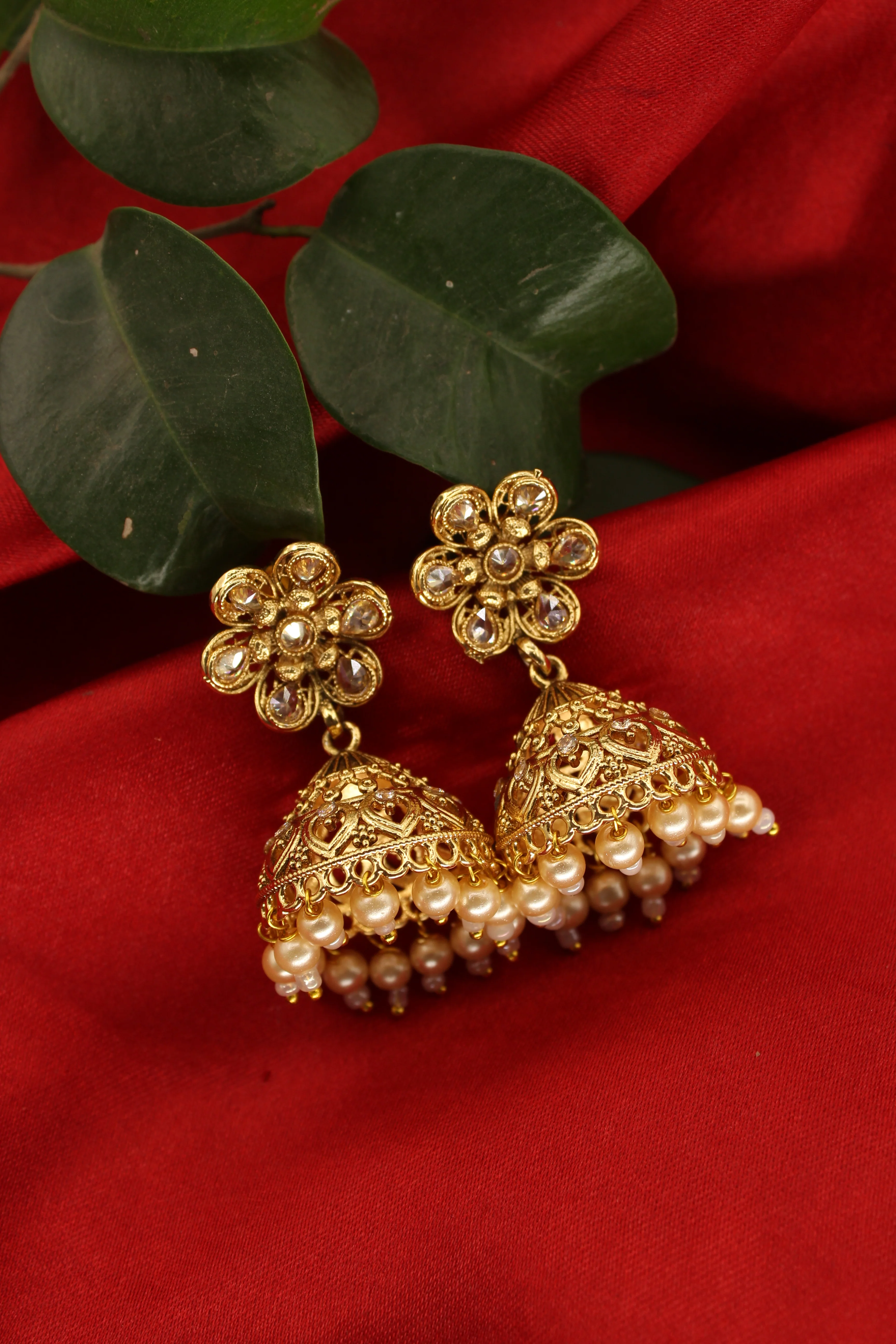 FANCY FLORET JHUMKI - Image 12