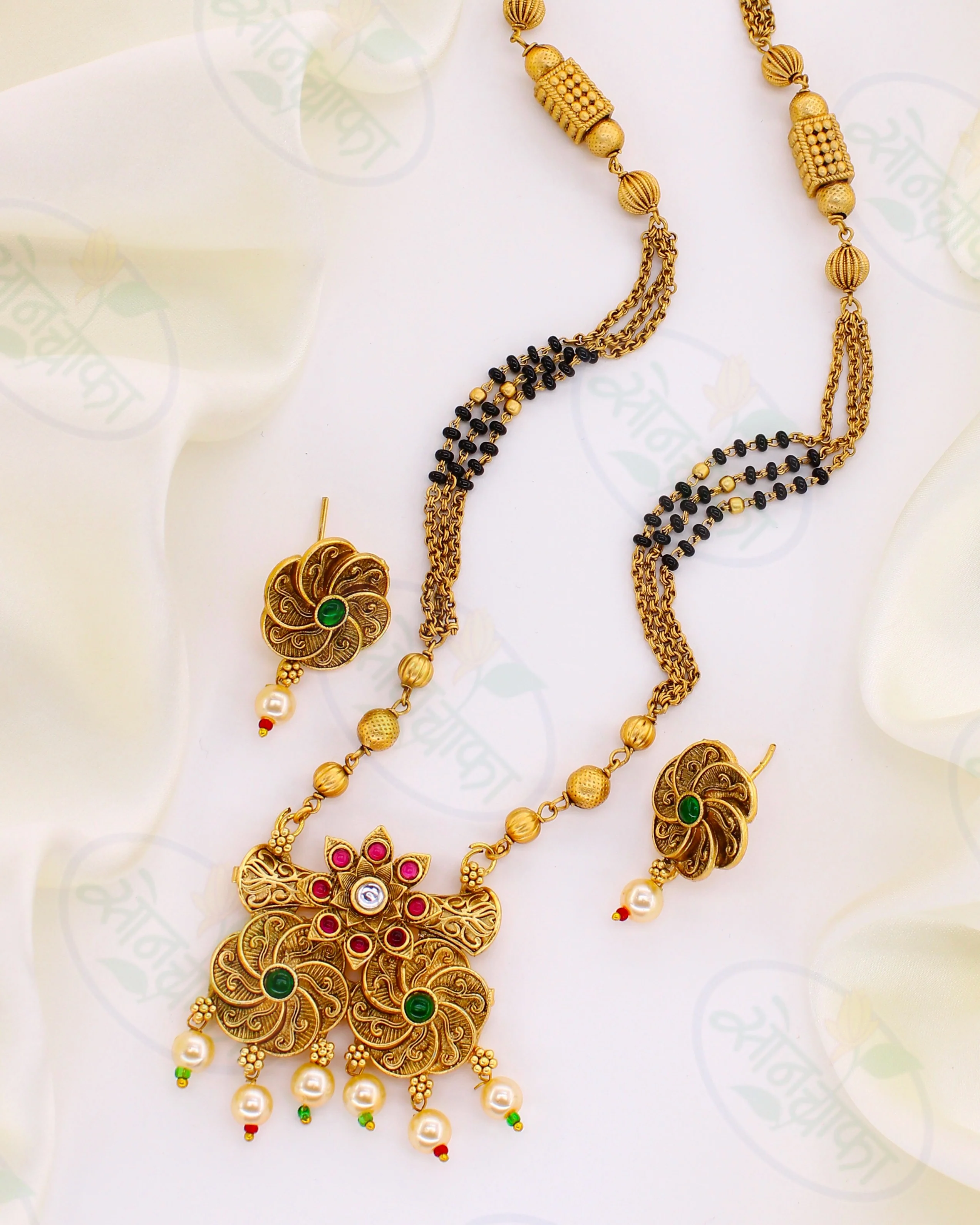 EXQUISITE RAJWADI MANGALSUTRA - Image 3